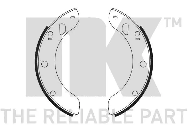 Brake Shoe Set (2725045)