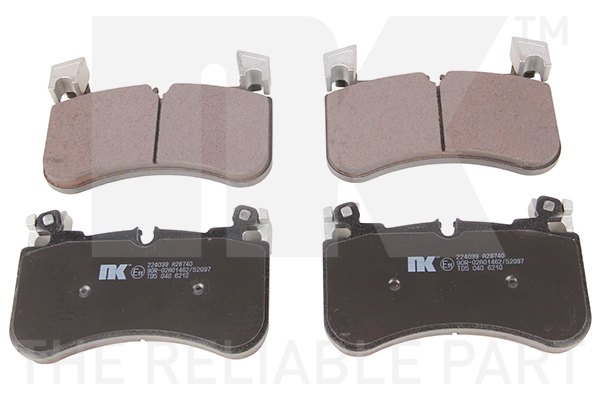 Brake Pad Set, disc brake (224039)