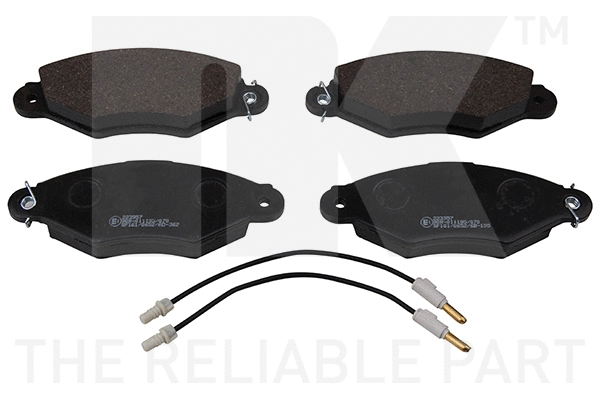 Brake Pad Set, disc brake (223957)
