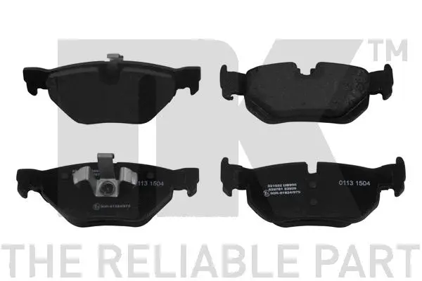 Brake Pad Set, disc brake (221532)