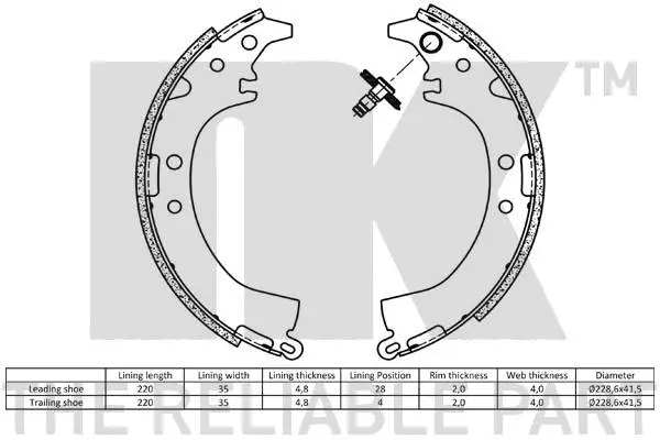 Brake Shoe Set