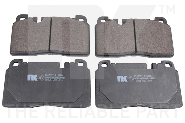 Brake Pad Set, disc brake (2247132)