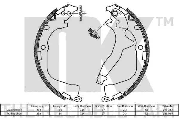 Brake Shoe Set
