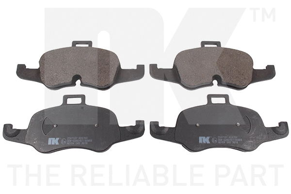 Brake Pad Set, disc brake (2247137)
