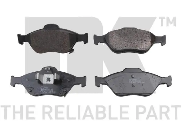 Brake Pad Set, disc brake (224581)