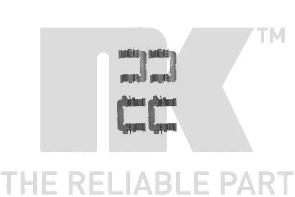 Accessory Kit, disc brake pad (79441756)