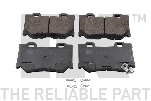 Brake Pad Set, disc brake (222288)