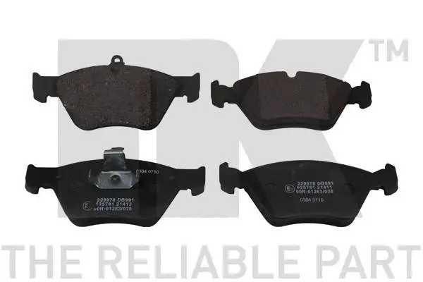 Brake Pad Set, disc brake (229978)