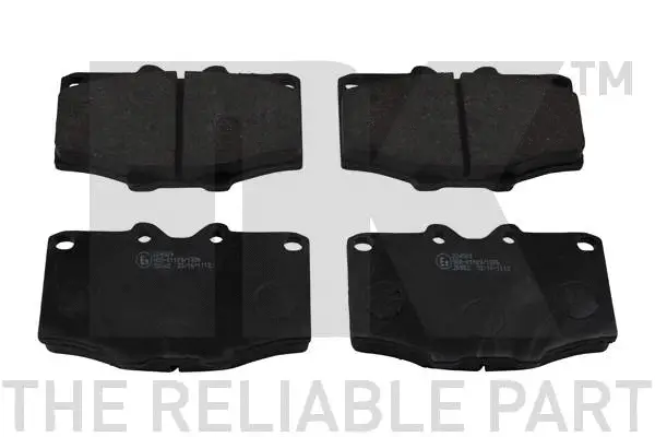 Brake Pad Set, disc brake (224509)
