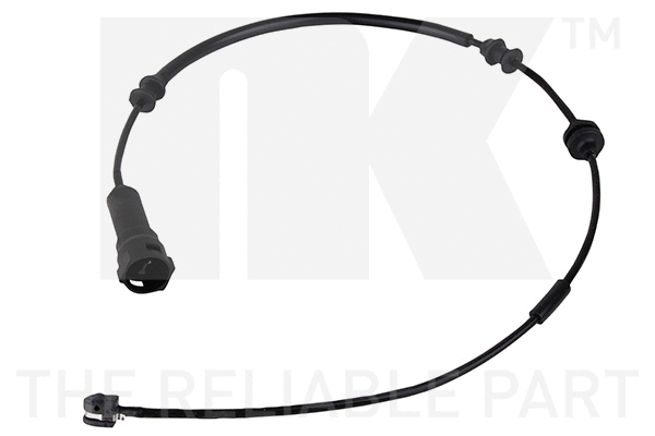 Warning Contact, brake pad wear (280108)