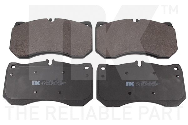 Brake Pad Set, disc brake (2247131)