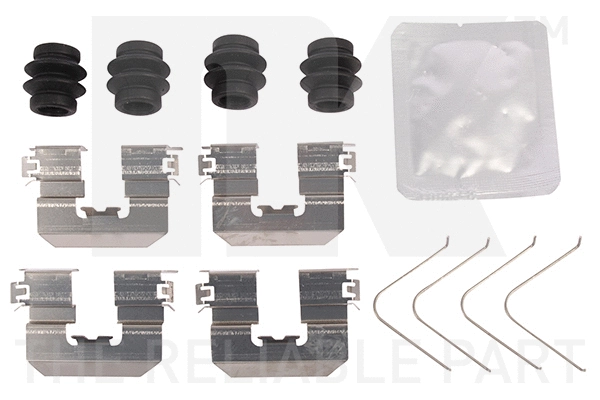 Accessory Kit, disc brake pad (7935980)