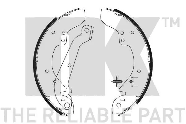 Brake Shoe Set (2725358)