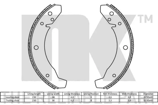 Brake Shoe Set