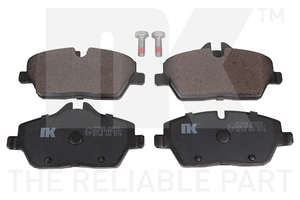 Brake Pad Set, disc brake (221529)