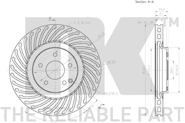 Brake Disc (3133114)