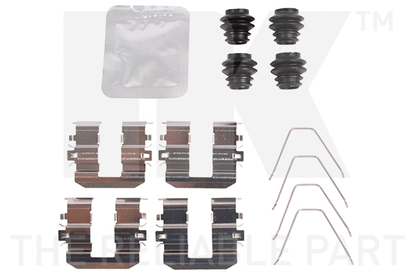 Accessory Kit, disc brake pad (79991023)