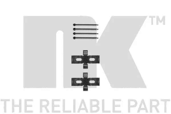 Accessory Kit, disc brake pad (79471248)