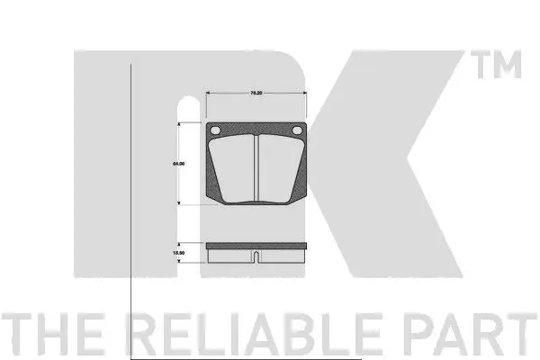 Brake Pad Set, disc brake (229902)