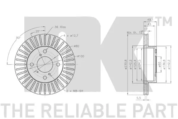 Brake Disc (315237)