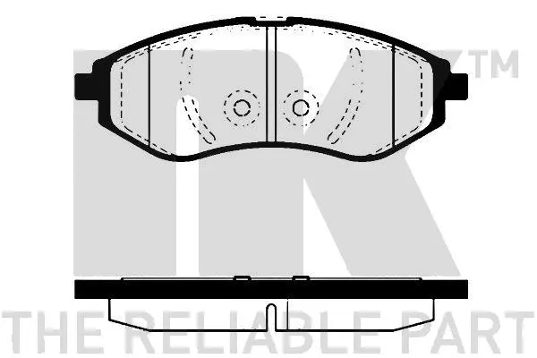 Brake Pad Set, disc brake (225007)
