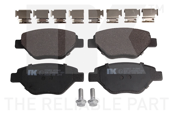 Brake Pad Set, disc brake (223952)