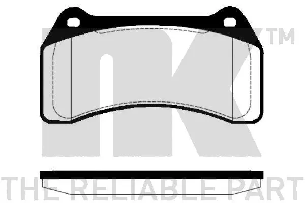 Brake Pad Set, disc brake (224028)