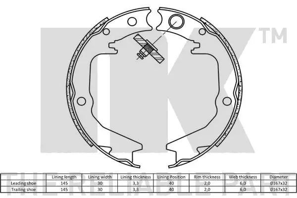 Brake Shoe Set
