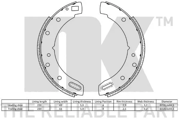 Brake Shoe Set