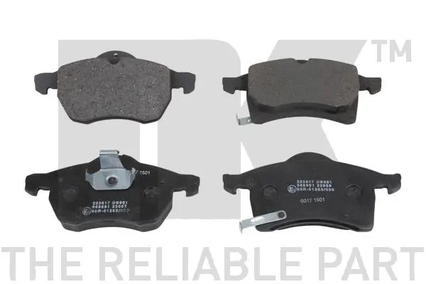 Brake Pad Set, disc brake (223617)