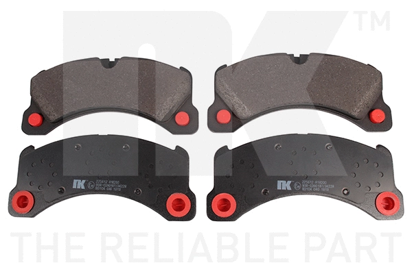 Brake Pad Set, disc brake (225612)