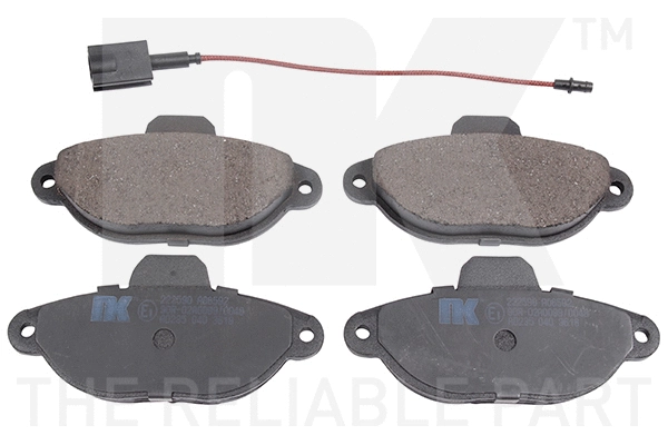 Brake Pad Set, disc brake (222590)