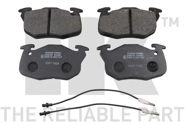 Brake Pad Set, disc brake (223920)