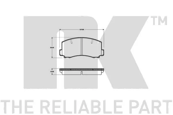 Brake Pad Set, disc brake (223011)