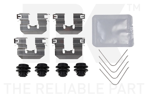 Accessory Kit, disc brake pad (79341702)