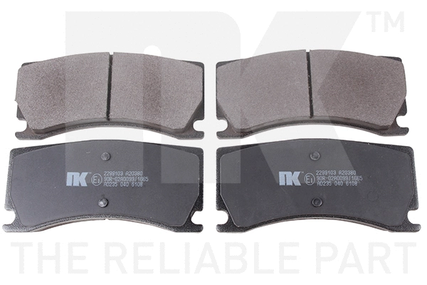 Brake Pad Set, disc brake (2299103)