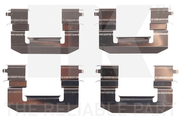 Accessory Kit, disc brake pad (79991018)