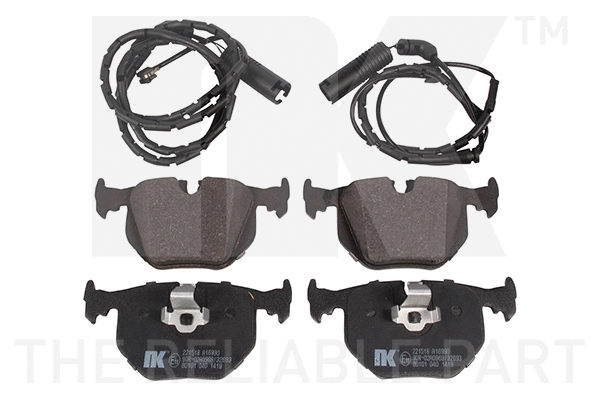 Brake Pad Set, disc brake (221518)
