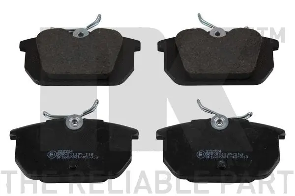 Brake Pad Set, disc brake (222324)