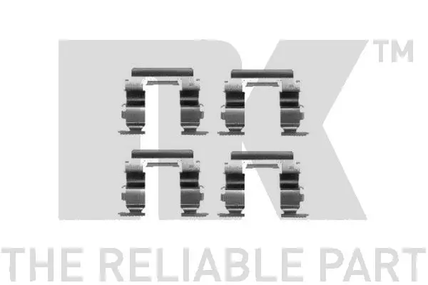 Accessory Kit, disc brake pad (7922181)