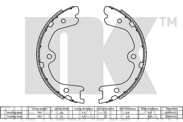 Brake Shoe Set