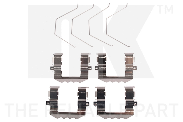 Accessory Kit, disc brake pad (7934895)