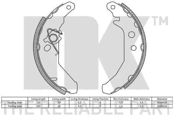 Brake Shoe Set