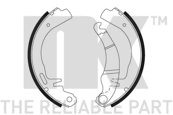Brake Shoe Set (2736223)
