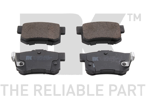 Brake Pad Set, disc brake (222651)