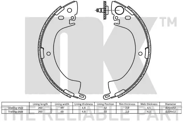 Brake Shoe Set
