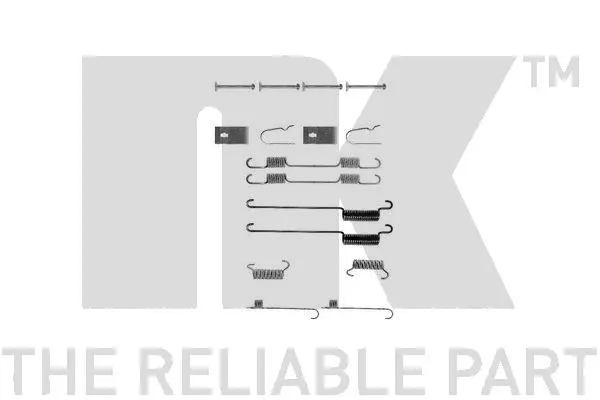 Accessory Kit, brake shoes (7926652)