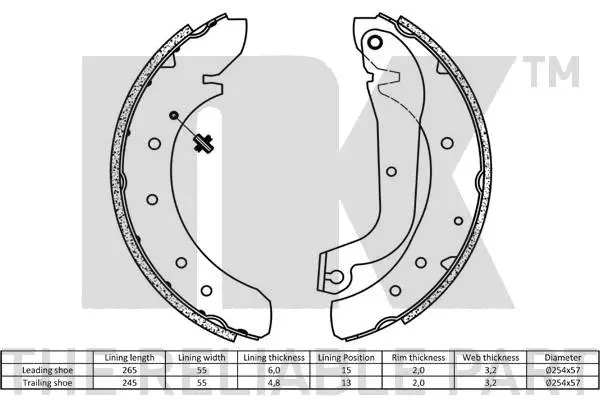 Brake Shoe Set