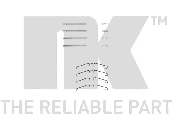 Accessory Kit, disc brake pad (7939155)