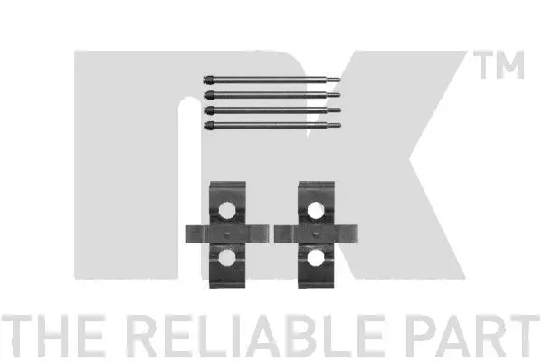 Accessory Kit, disc brake pad (7933611)